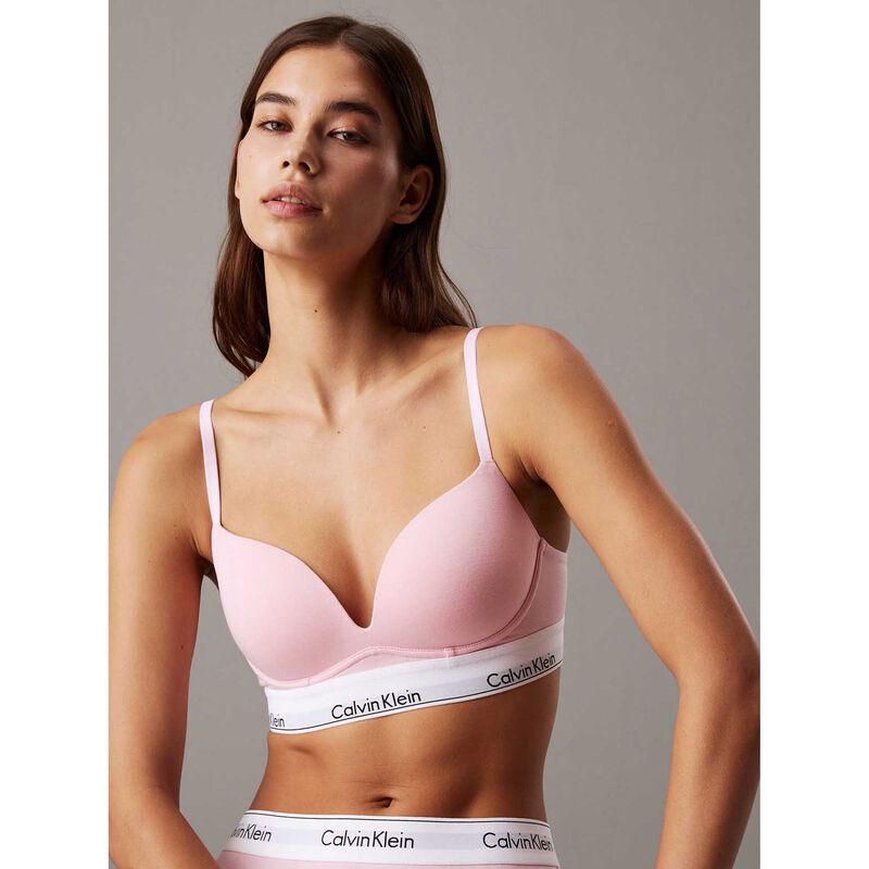 Calvin Klein Icon Cotton Modal Push Up Plunge image number 2